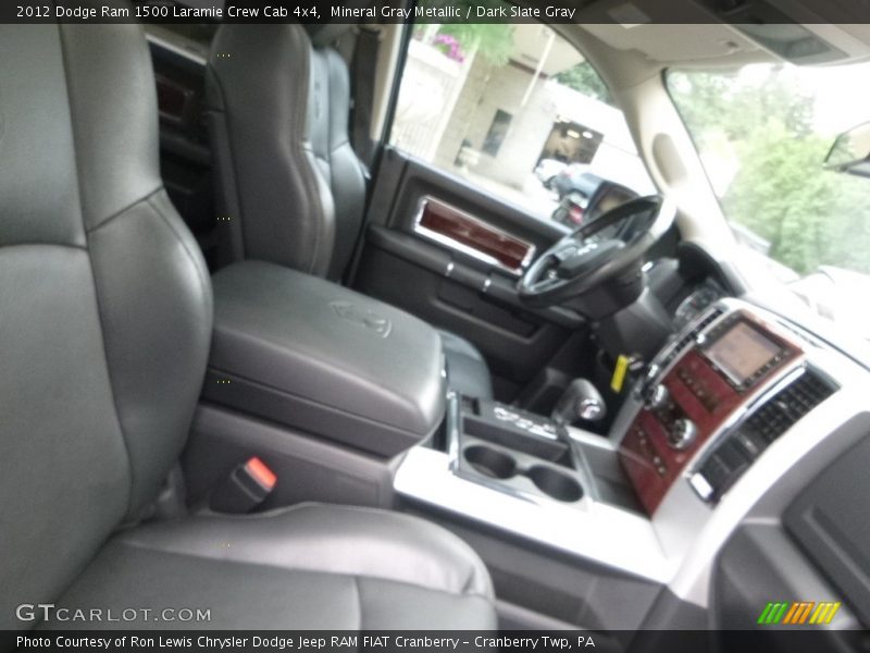 Mineral Gray Metallic / Dark Slate Gray 2012 Dodge Ram 1500 Laramie Crew Cab 4x4