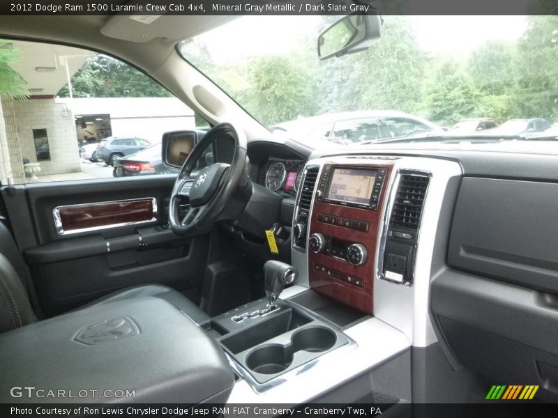 Mineral Gray Metallic / Dark Slate Gray 2012 Dodge Ram 1500 Laramie Crew Cab 4x4