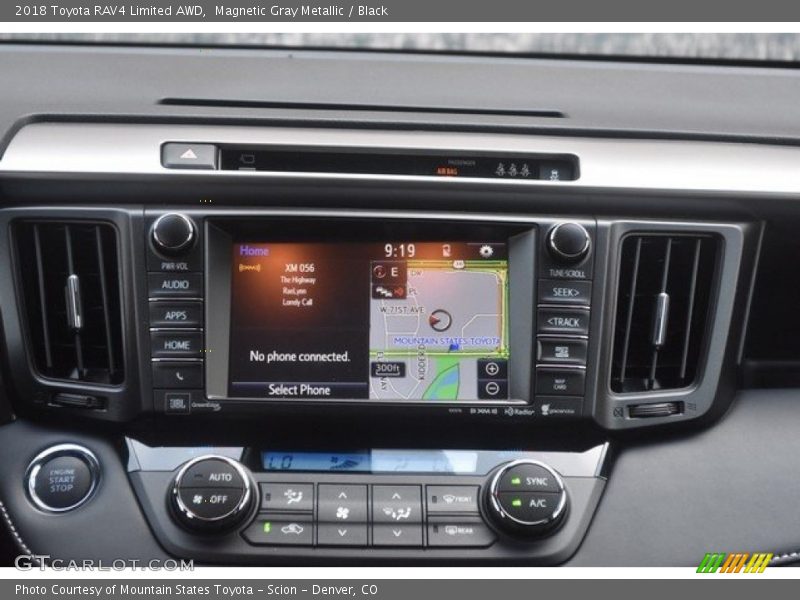 Magnetic Gray Metallic / Black 2018 Toyota RAV4 Limited AWD