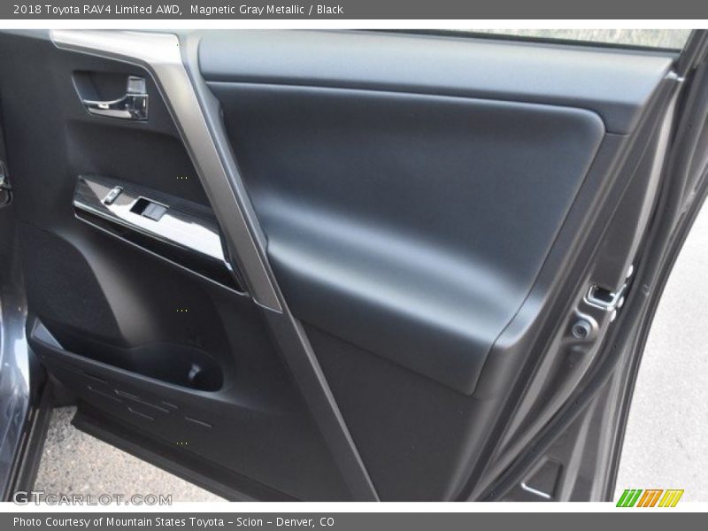 Magnetic Gray Metallic / Black 2018 Toyota RAV4 Limited AWD