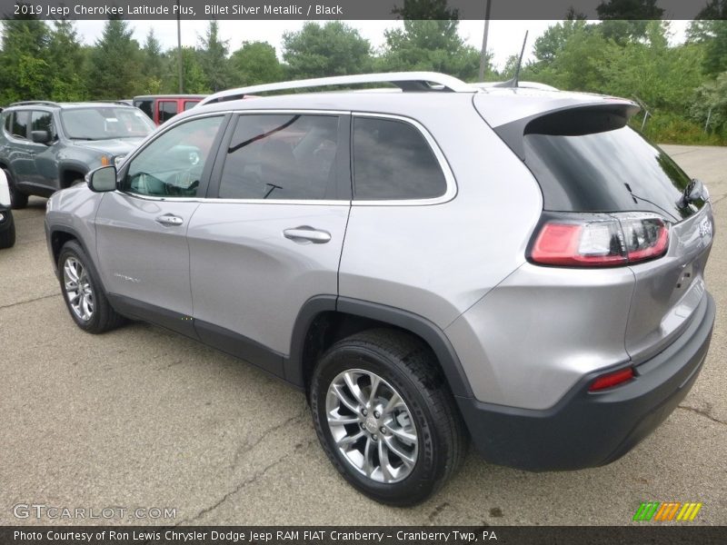 Billet Silver Metallic / Black 2019 Jeep Cherokee Latitude Plus