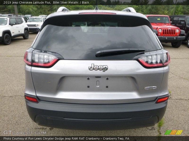 Billet Silver Metallic / Black 2019 Jeep Cherokee Latitude Plus