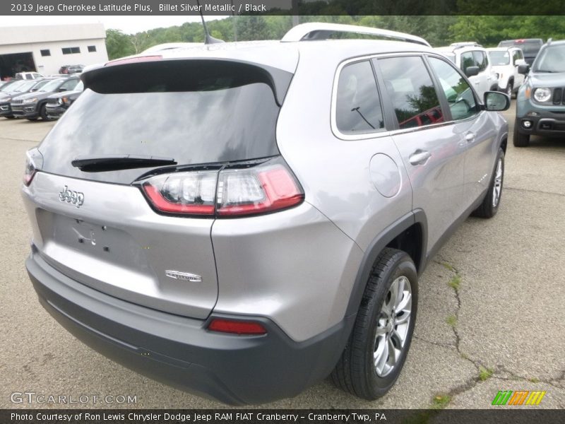 Billet Silver Metallic / Black 2019 Jeep Cherokee Latitude Plus