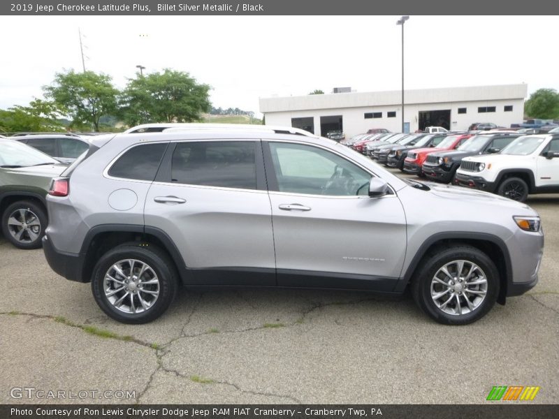 Billet Silver Metallic / Black 2019 Jeep Cherokee Latitude Plus
