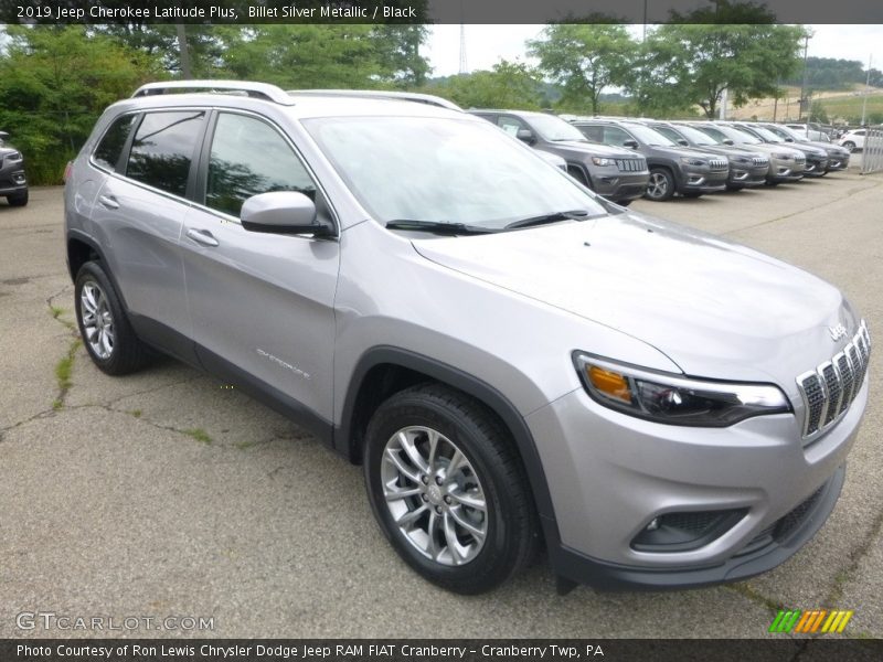Billet Silver Metallic / Black 2019 Jeep Cherokee Latitude Plus