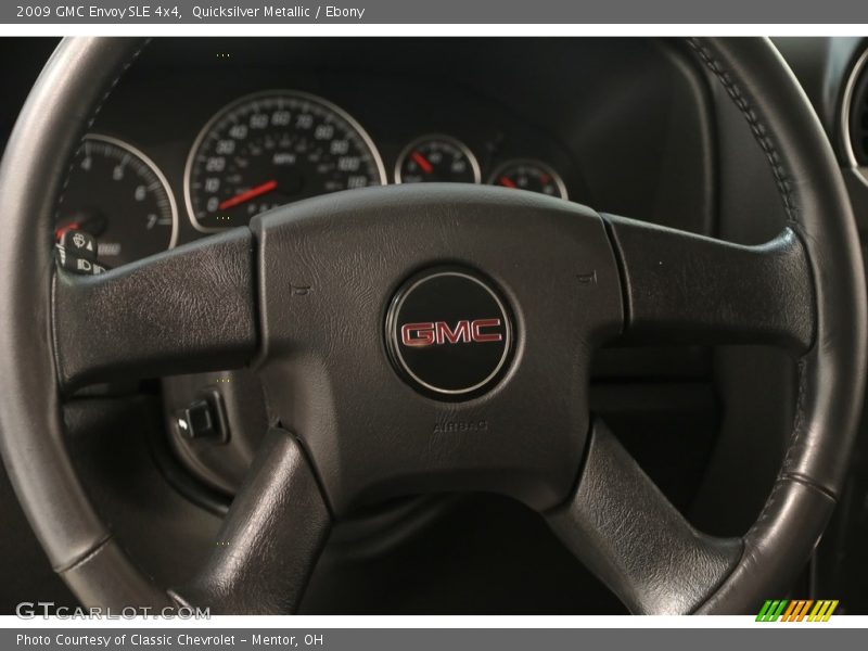 Quicksilver Metallic / Ebony 2009 GMC Envoy SLE 4x4