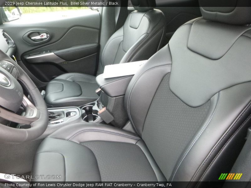 Billet Silver Metallic / Black 2019 Jeep Cherokee Latitude Plus