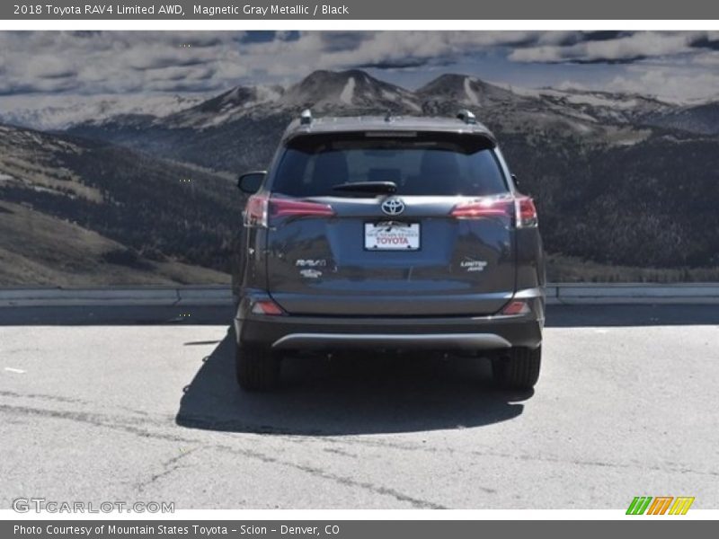 Magnetic Gray Metallic / Black 2018 Toyota RAV4 Limited AWD