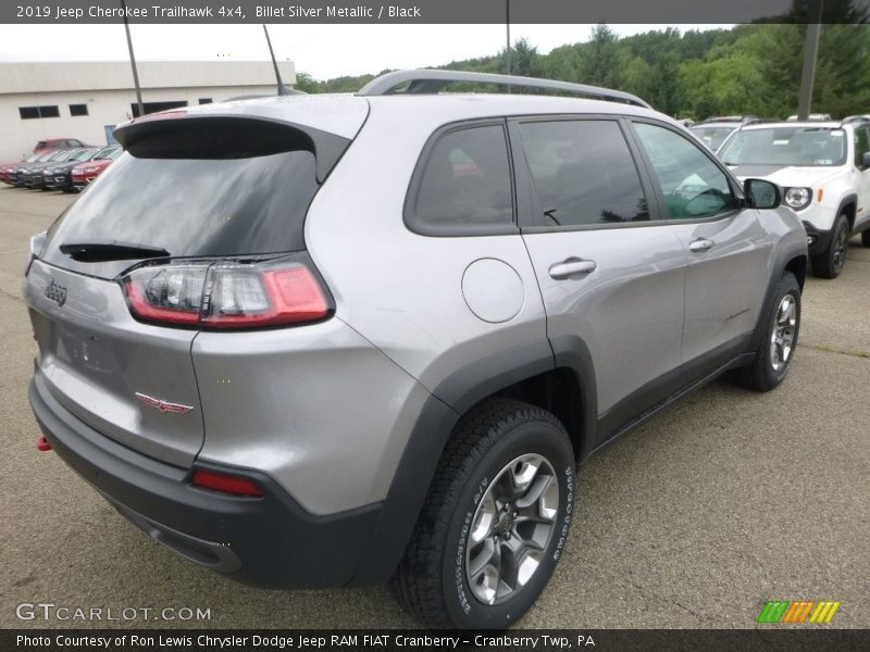 Billet Silver Metallic / Black 2019 Jeep Cherokee Trailhawk 4x4