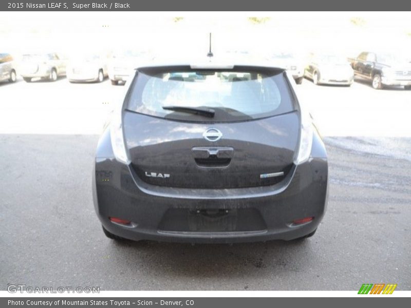 Super Black / Black 2015 Nissan LEAF S