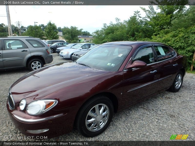 Dark Garnet Metallic / Ebony 2006 Buick LaCrosse CXL