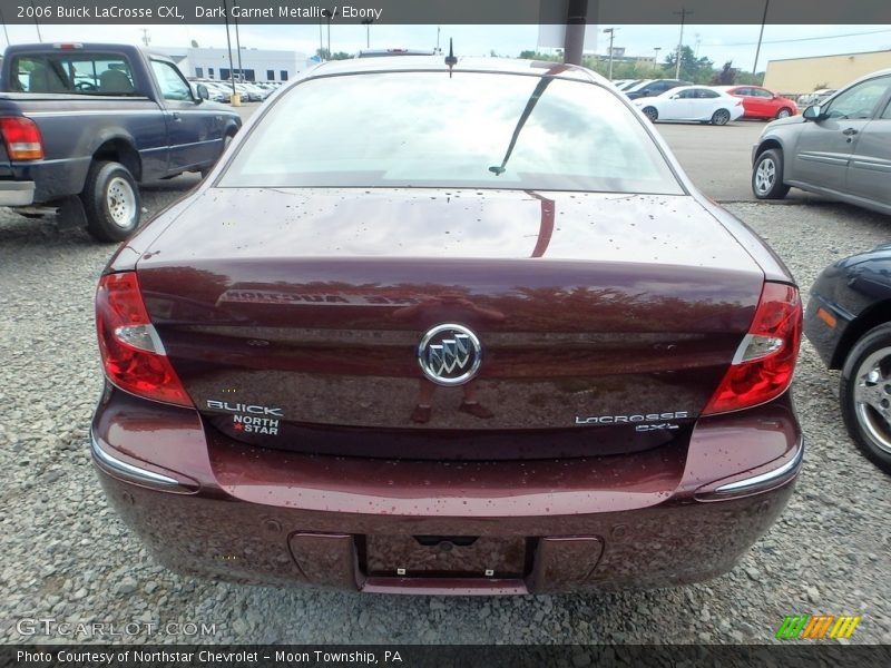 Dark Garnet Metallic / Ebony 2006 Buick LaCrosse CXL