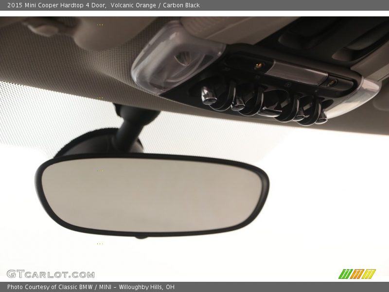 Volcanic Orange / Carbon Black 2015 Mini Cooper Hardtop 4 Door