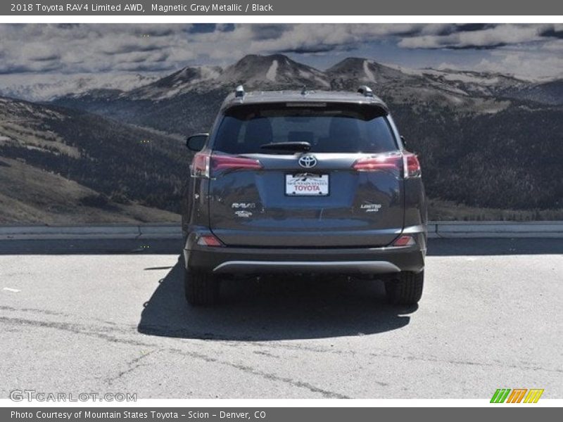 Magnetic Gray Metallic / Black 2018 Toyota RAV4 Limited AWD
