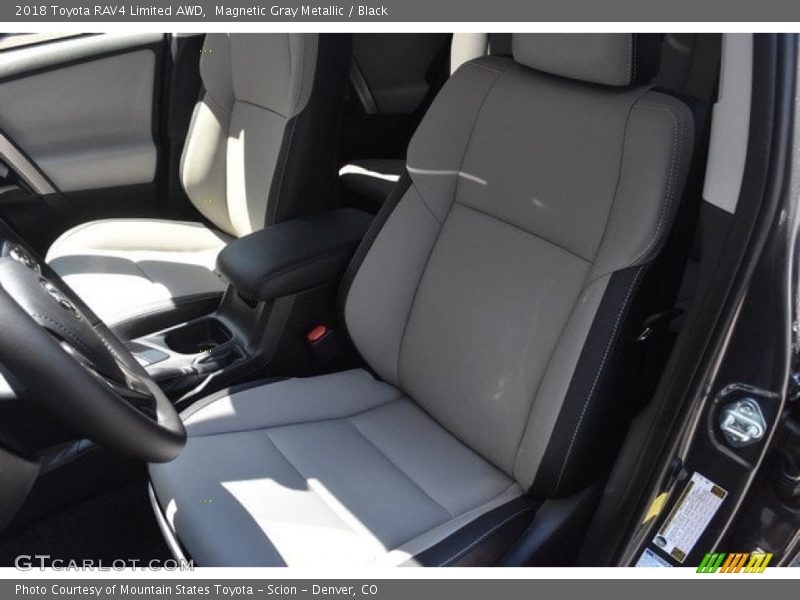 Magnetic Gray Metallic / Black 2018 Toyota RAV4 Limited AWD