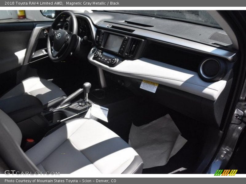 Magnetic Gray Metallic / Black 2018 Toyota RAV4 Limited AWD