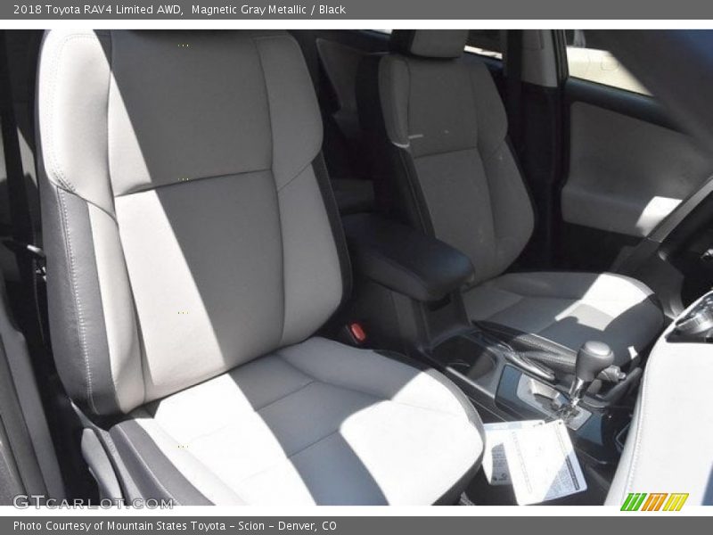 Magnetic Gray Metallic / Black 2018 Toyota RAV4 Limited AWD