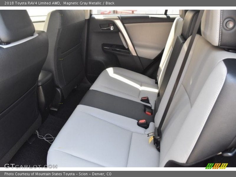Magnetic Gray Metallic / Black 2018 Toyota RAV4 Limited AWD