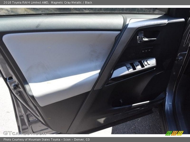 Magnetic Gray Metallic / Black 2018 Toyota RAV4 Limited AWD