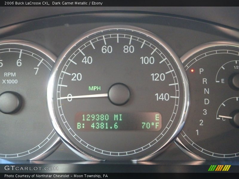 Dark Garnet Metallic / Ebony 2006 Buick LaCrosse CXL