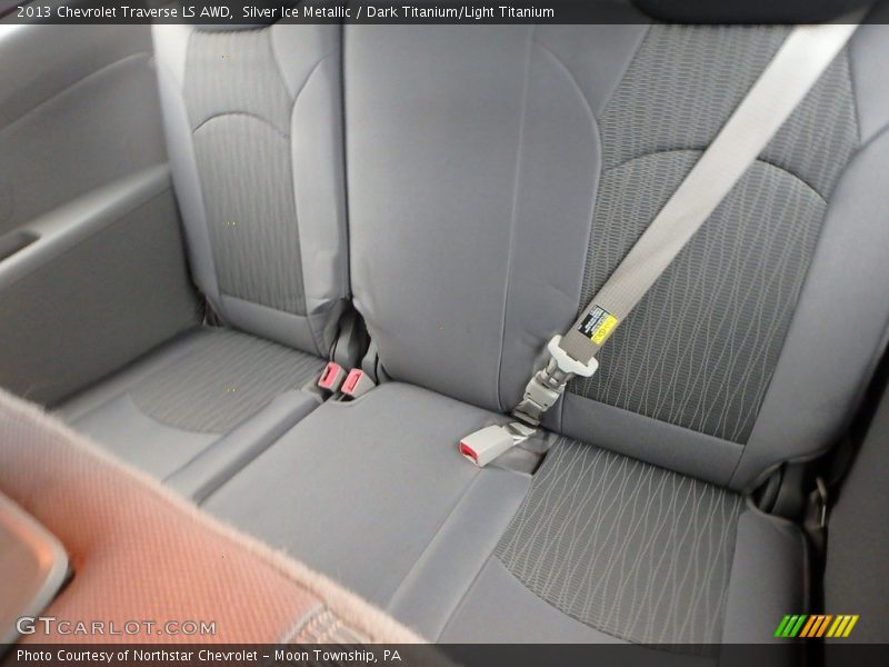 Silver Ice Metallic / Dark Titanium/Light Titanium 2013 Chevrolet Traverse LS AWD
