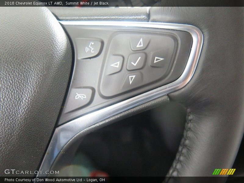 Summit White / Jet Black 2018 Chevrolet Equinox LT AWD
