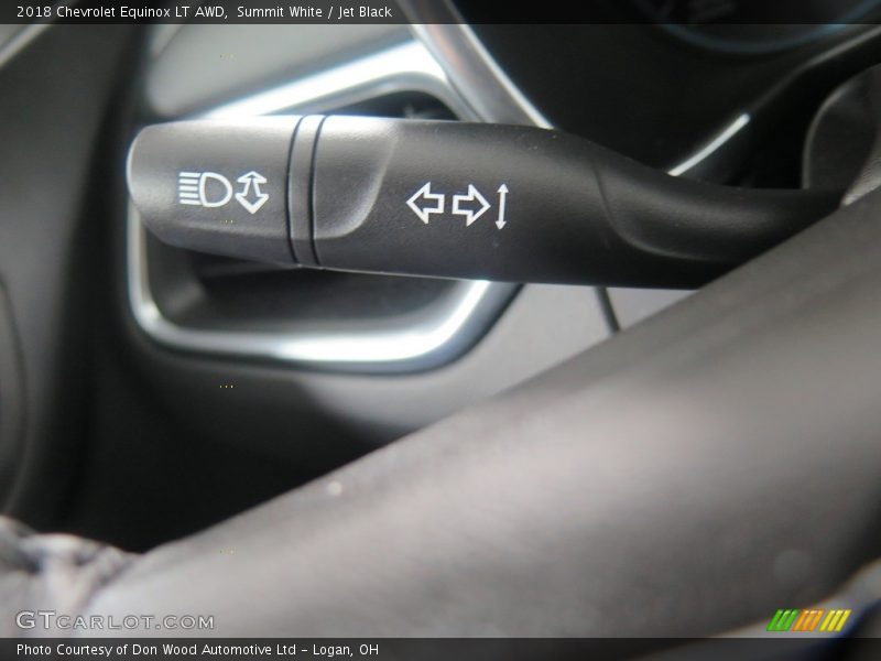 Summit White / Jet Black 2018 Chevrolet Equinox LT AWD