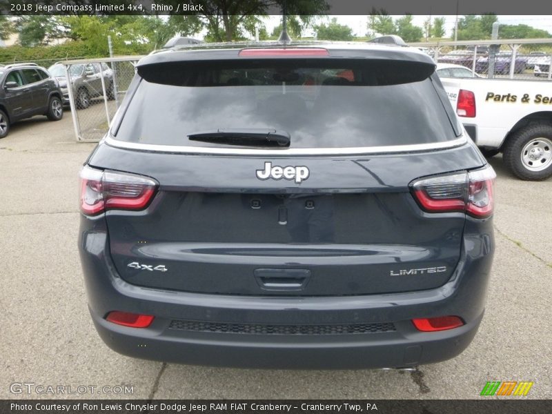 Rhino / Black 2018 Jeep Compass Limited 4x4