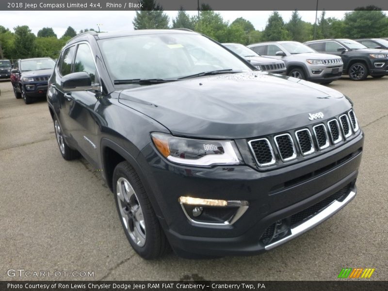 Rhino / Black 2018 Jeep Compass Limited 4x4