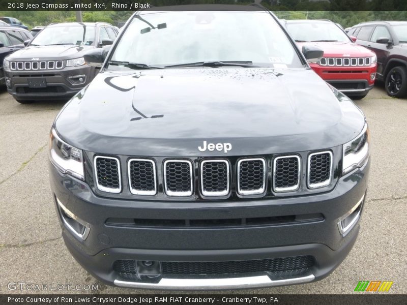 Rhino / Black 2018 Jeep Compass Limited 4x4