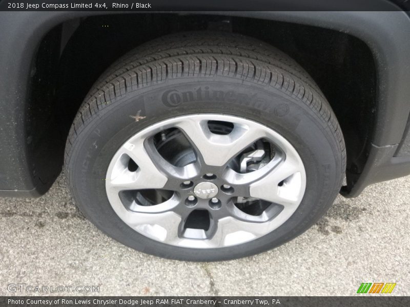 Rhino / Black 2018 Jeep Compass Limited 4x4