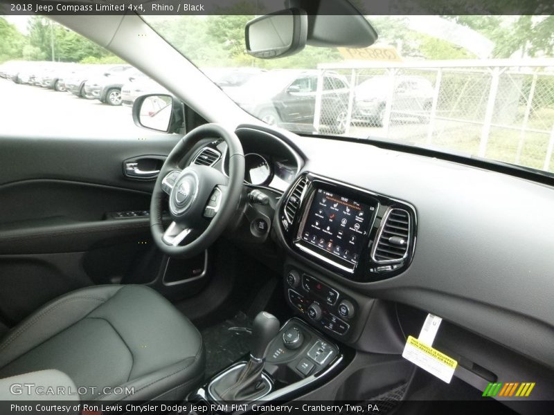 Rhino / Black 2018 Jeep Compass Limited 4x4