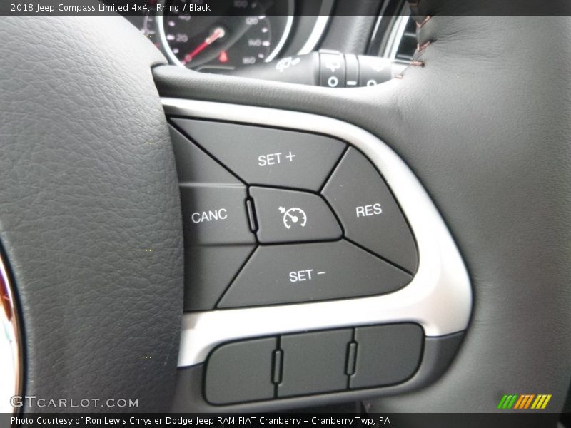 Rhino / Black 2018 Jeep Compass Limited 4x4