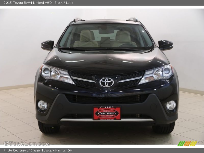 Black / Latte 2015 Toyota RAV4 Limited AWD