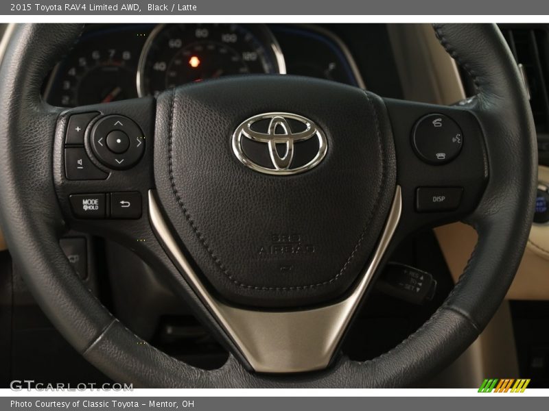 Black / Latte 2015 Toyota RAV4 Limited AWD