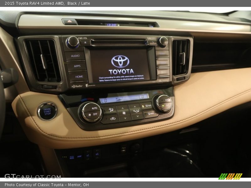 Black / Latte 2015 Toyota RAV4 Limited AWD