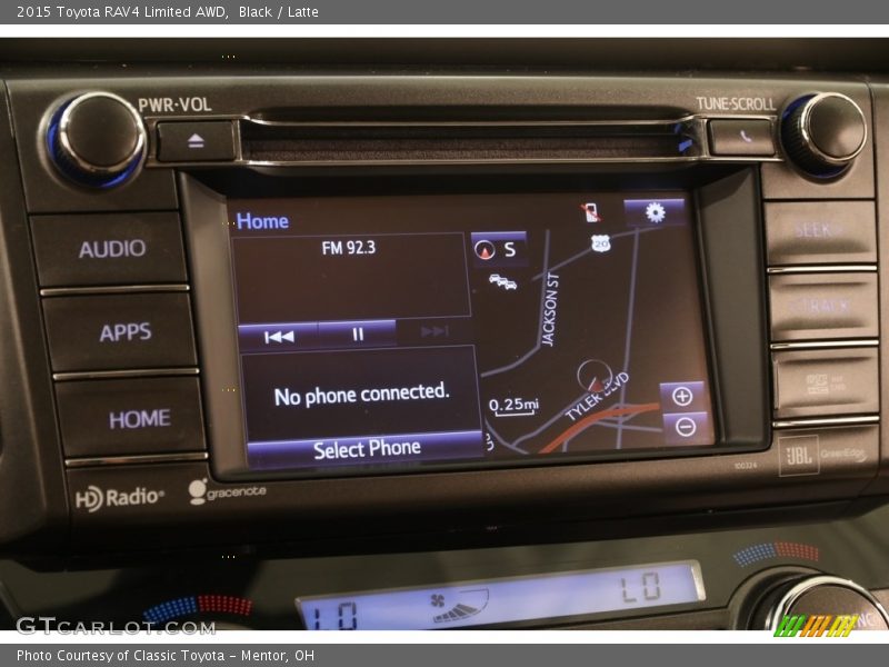 Black / Latte 2015 Toyota RAV4 Limited AWD