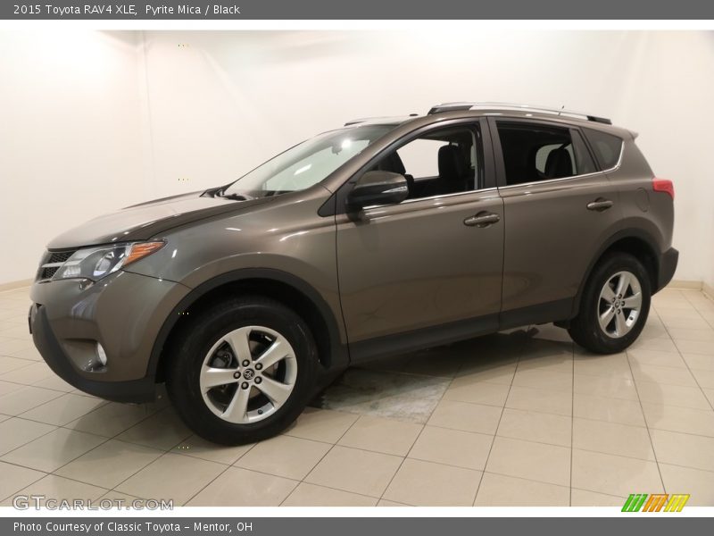 Pyrite Mica / Black 2015 Toyota RAV4 XLE