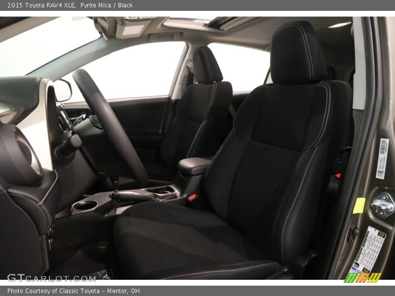 Pyrite Mica / Black 2015 Toyota RAV4 XLE