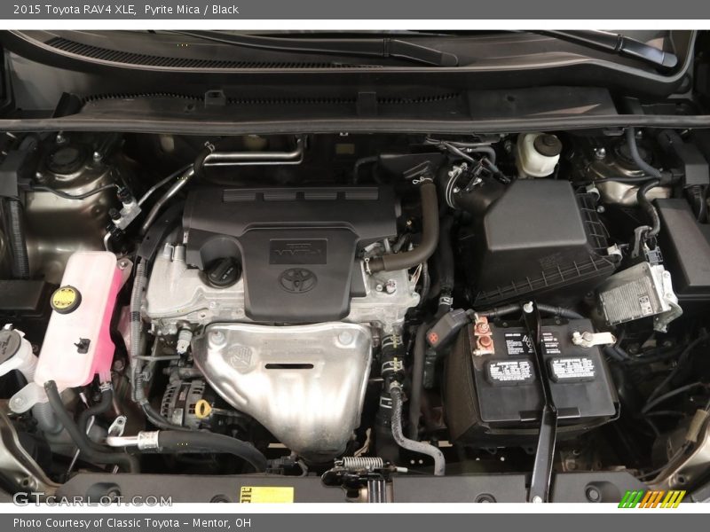 Pyrite Mica / Black 2015 Toyota RAV4 XLE