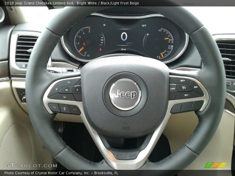  2018 Grand Cherokee Limited 4x4 Steering Wheel