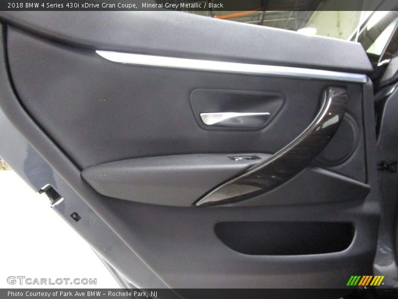 Mineral Grey Metallic / Black 2018 BMW 4 Series 430i xDrive Gran Coupe