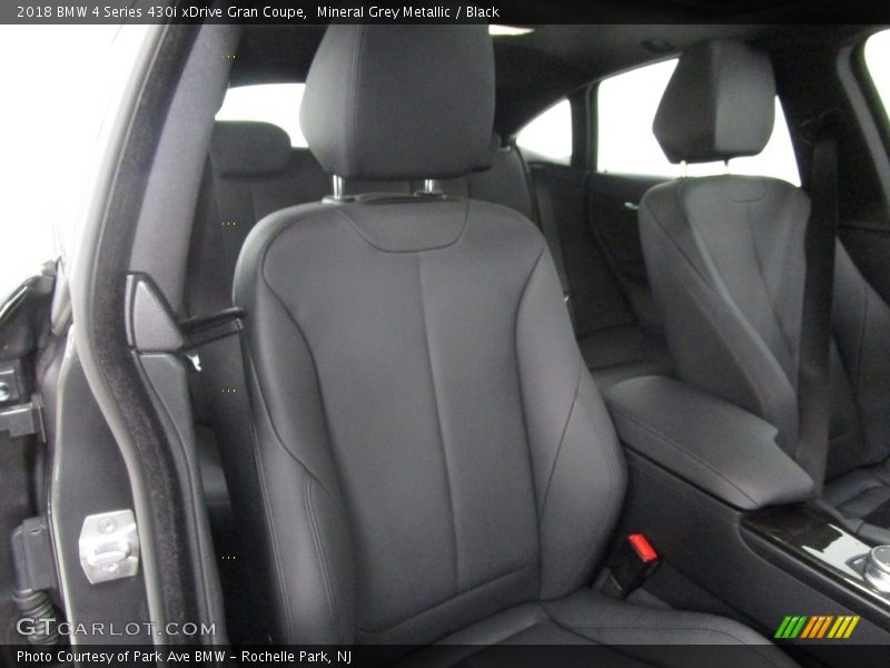 Mineral Grey Metallic / Black 2018 BMW 4 Series 430i xDrive Gran Coupe