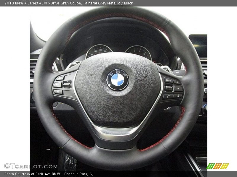 Mineral Grey Metallic / Black 2018 BMW 4 Series 430i xDrive Gran Coupe