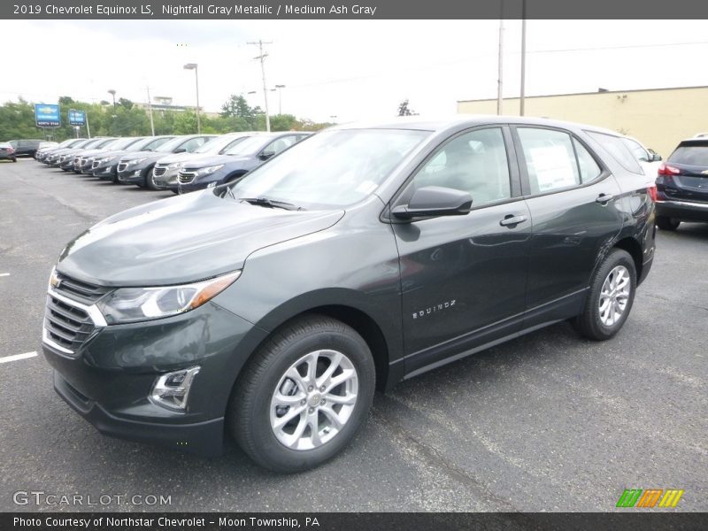 Nightfall Gray Metallic / Medium Ash Gray 2019 Chevrolet Equinox LS