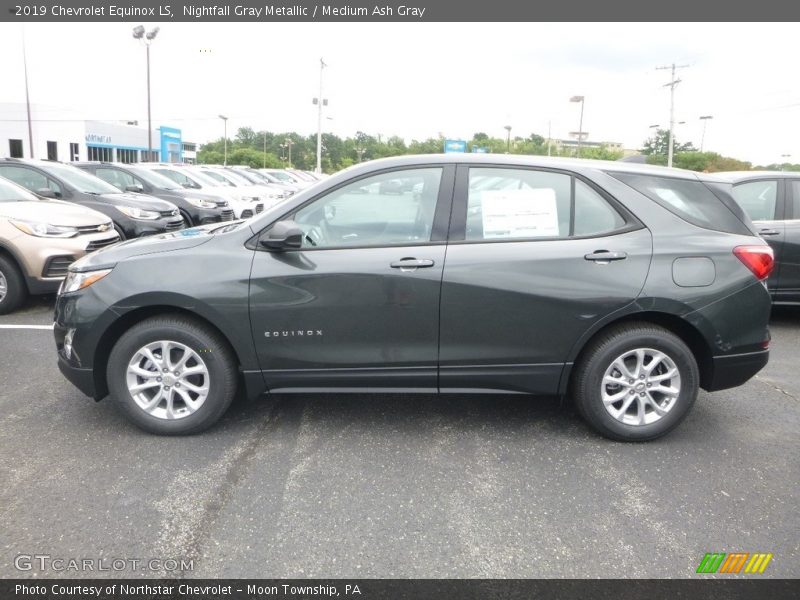 Nightfall Gray Metallic / Medium Ash Gray 2019 Chevrolet Equinox LS