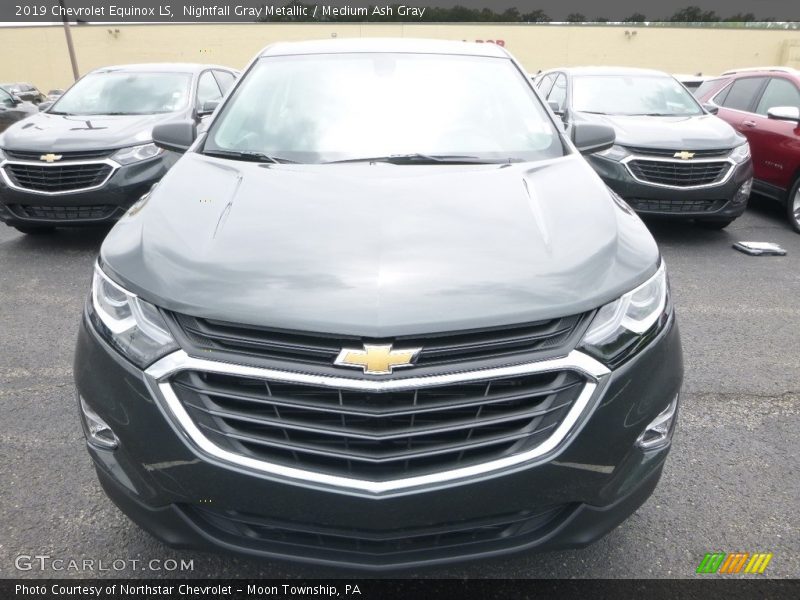 Nightfall Gray Metallic / Medium Ash Gray 2019 Chevrolet Equinox LS