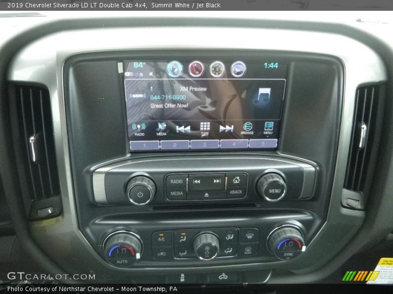 Controls of 2019 Silverado LD LT Double Cab 4x4
