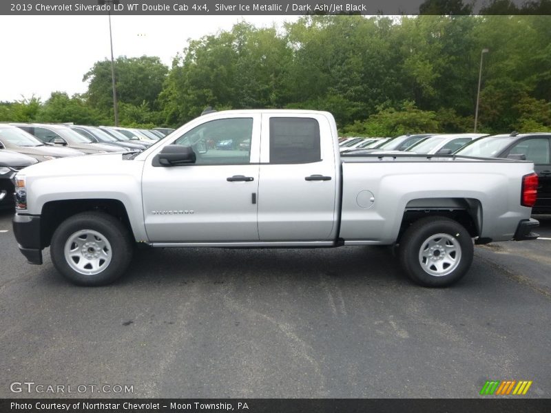  2019 Silverado LD WT Double Cab 4x4 Silver Ice Metallic