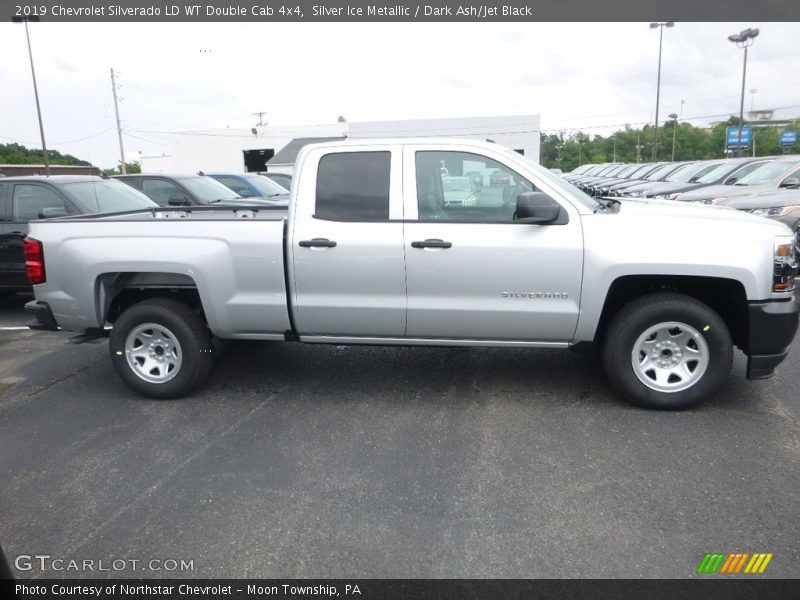  2019 Silverado LD WT Double Cab 4x4 Silver Ice Metallic